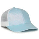 Womens Outdoor Cap Glitter Trucker Cap