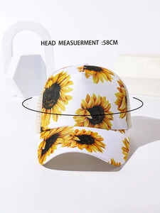 Women's Ponytail Mesh Baseball Cap Criss Cross High Bun Trucker Hat