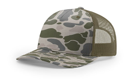Richardson 112PFP Youth Classic Six-Panel Adjustable Snapback Trucker Cap