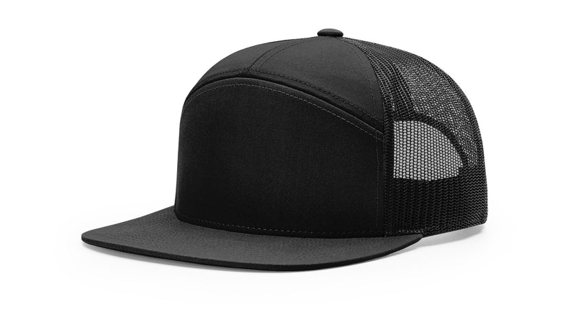 Richardson 168 7-Panel Trucker Cap – Modern High-Profile Snapback
