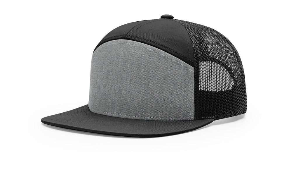 Richardson 168 7-Panel Trucker Cap – Modern High-Profile Snapback