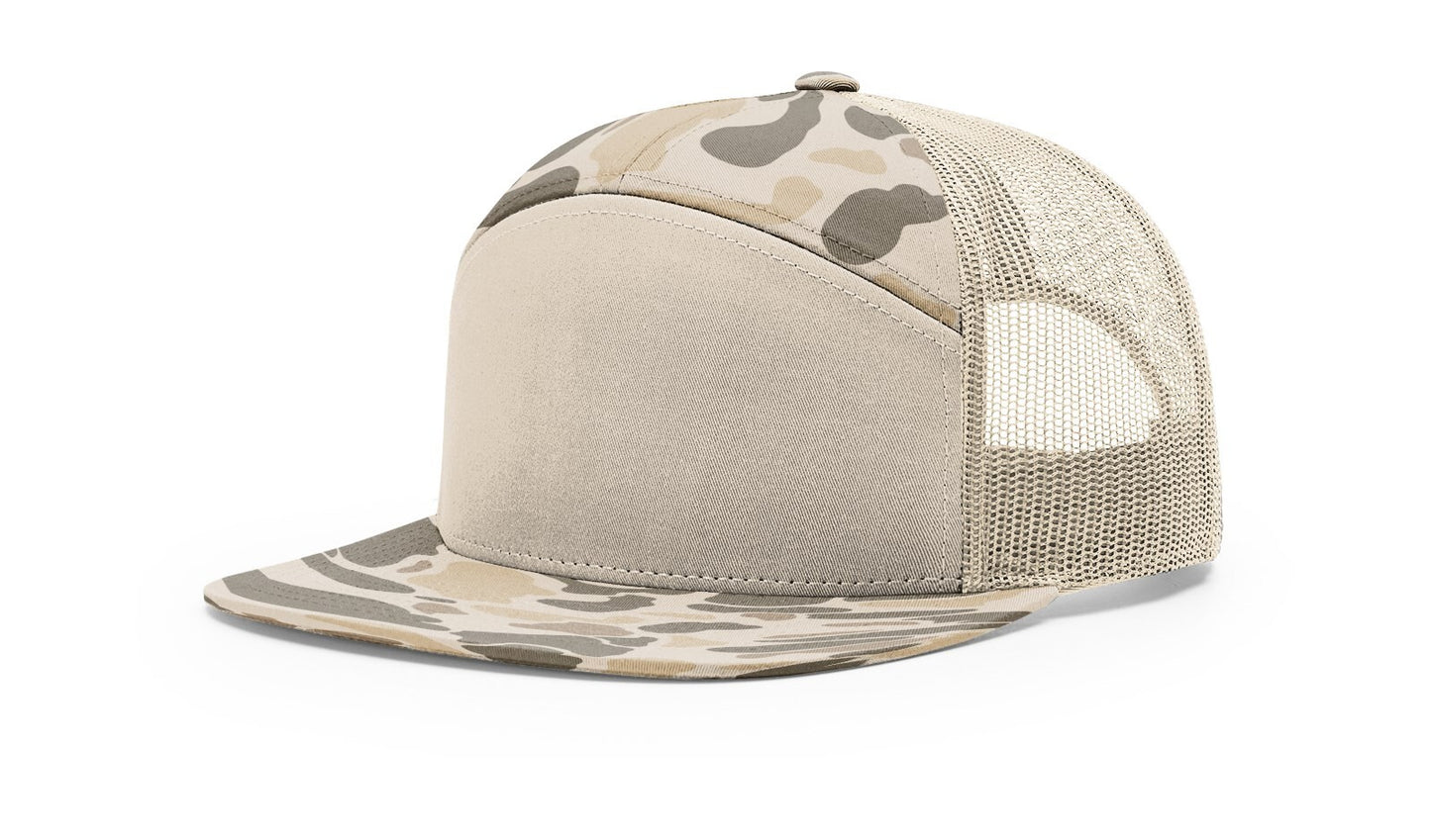 Richardson 168P Camo Flat Bill Trucker Hats – Duck Camo Collection