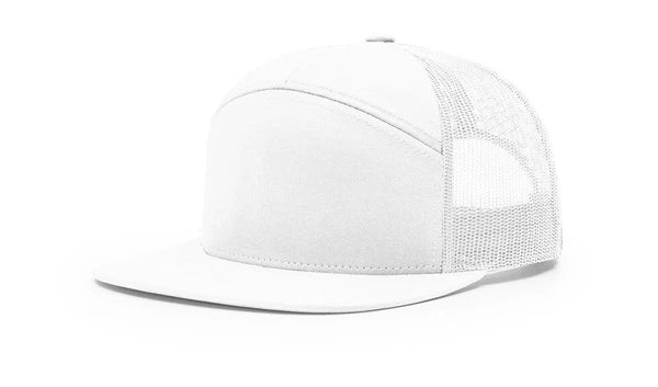 Richardson 168 7-Panel Trucker Cap – Modern High-Profile Snapback