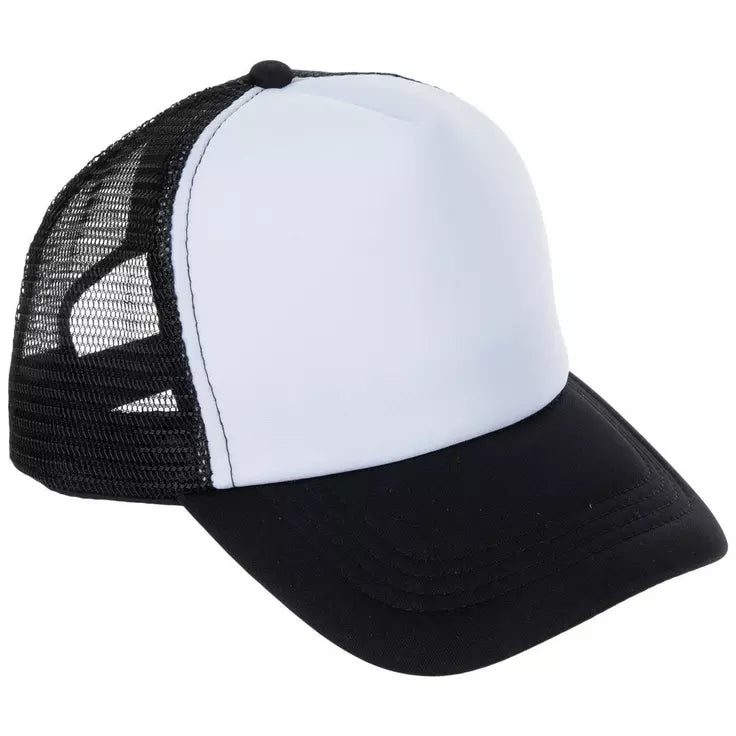Basic zs High Crown Foam Trucker Hat with Patch