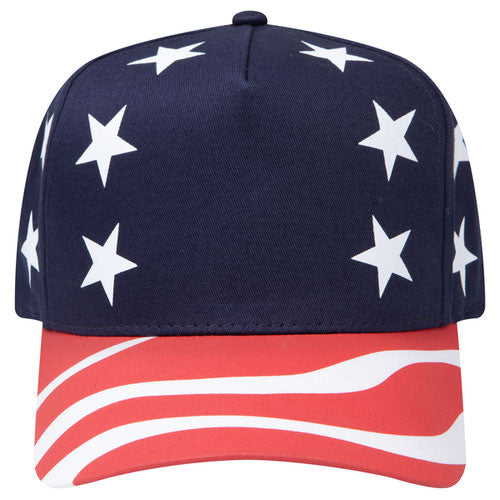 STYLE #: 57-174 OTTO CAP® 5 Panel Mid Profile Baseball Cap
