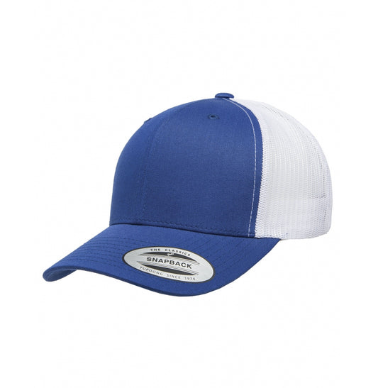 Yupoong 6606 Adult Retro Trucker Cap and Patch