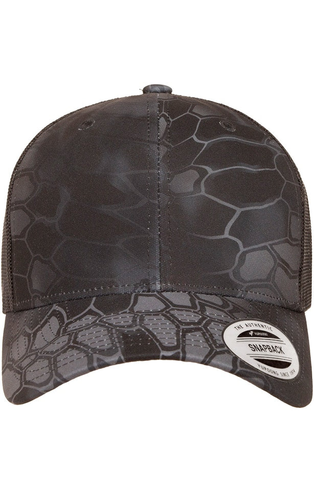 Yupoong Classic Kryptek® Retro Trucker Cap and Patch