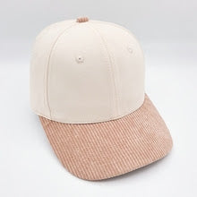 Structured Corduroy Bill Hat